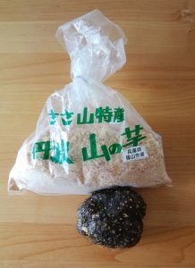 丹波篠山の特産「山の芋」